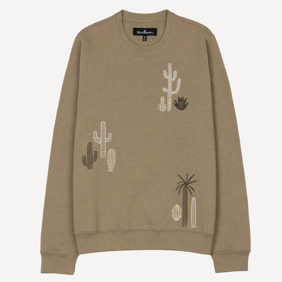 Embroidered Front Sweatshirt