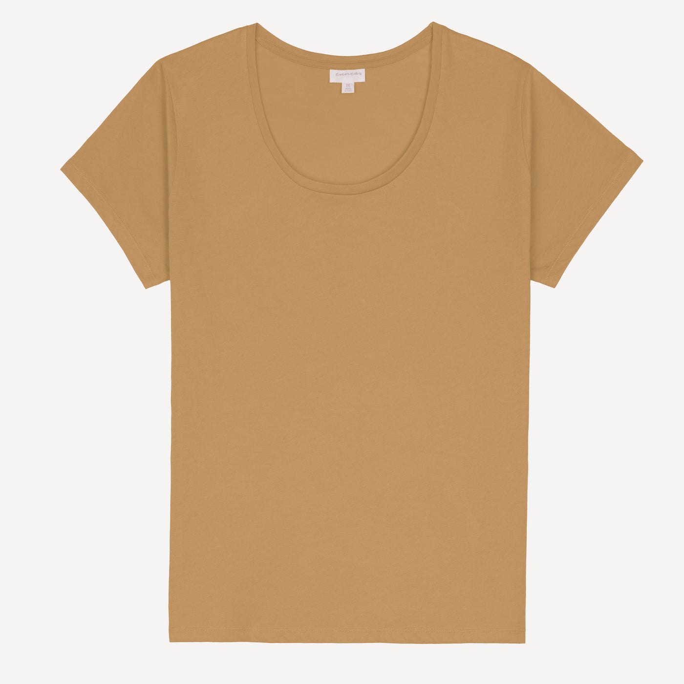 Womens Scoop Neck Tee - Iced Coffee