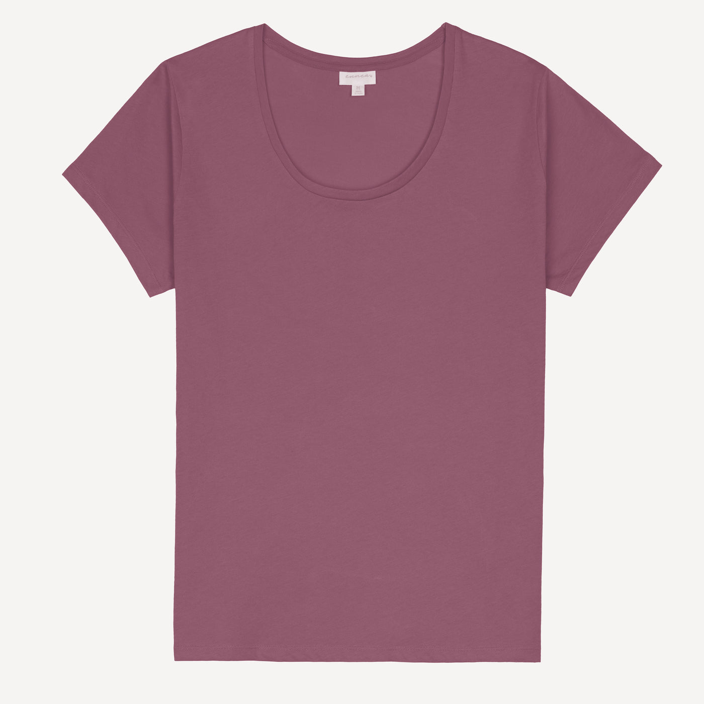 Womens Scoop Neck Tee - Grape Nectar