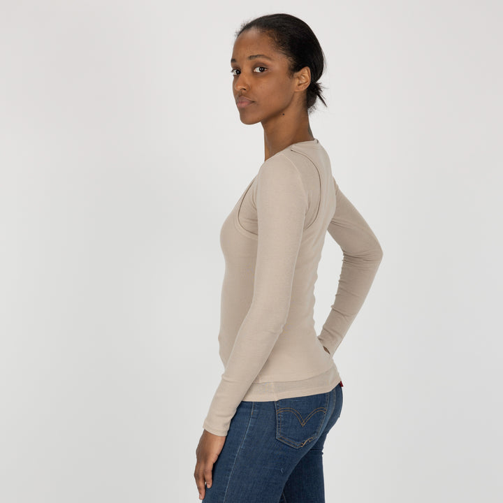 Double Layer Tank / Long Sleeve - Feather Grey – Ravelheart