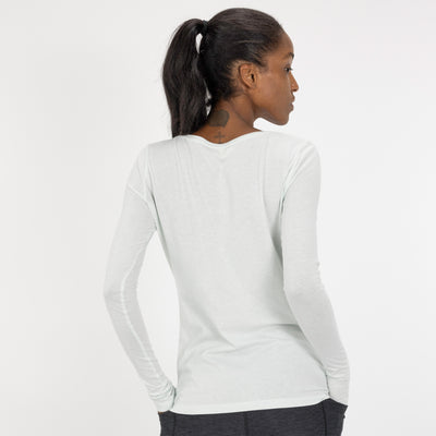 Fine Jersey Scoop Neck Long Sleeve - Murmur