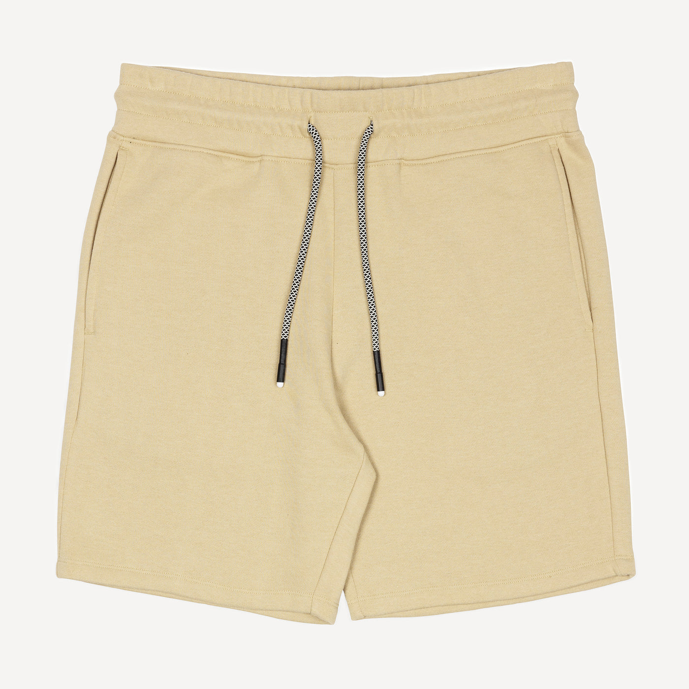 Gender Neutral Premium Fleece Shorts - Pale Khaki