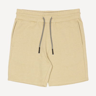 Gender Neutral Premium Fleece Shorts - Pale Khaki