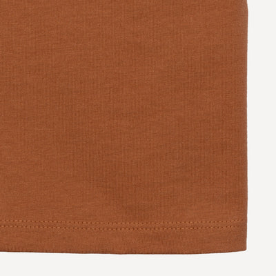 Solid Jersey Tee - Amber Brown / Brooklyn