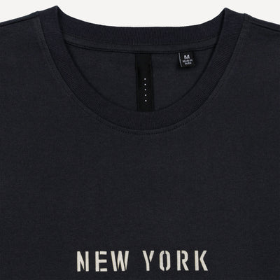 Solid Jersey Tee - Woodland Grey / New York