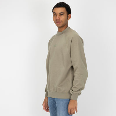 Mens Oversized Raglan Fleece Crew Sweatshirt - Overland Trek