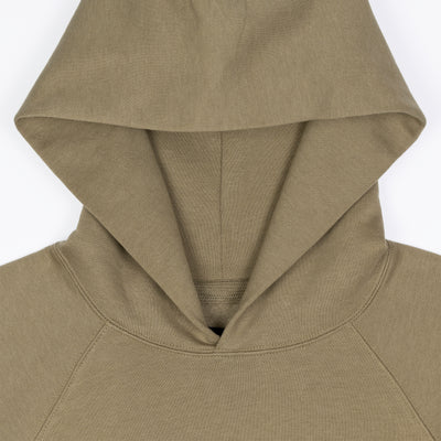 Mens Oversized Raglan Fleece Hoodie - Elmwood