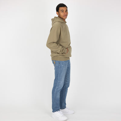 Mens Oversized Raglan Fleece Hoodie - Elmwood