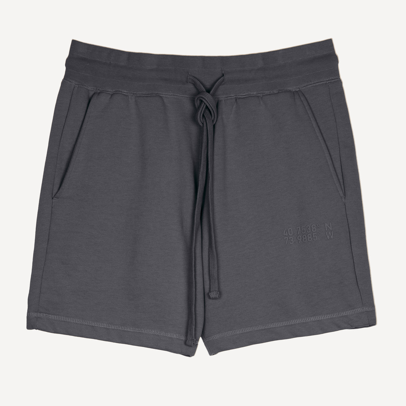 Mens Fleece Shorts - Woodland Grey