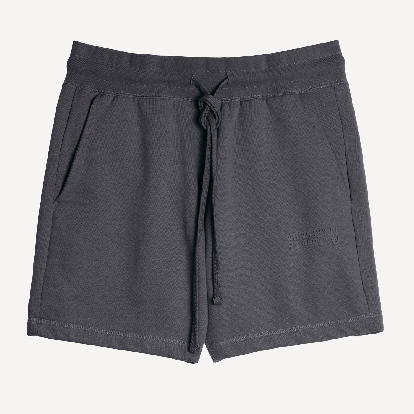 Mens Fleece Shorts - Woodland Grey