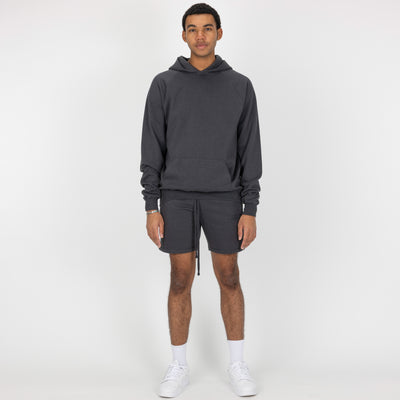 Mens Fleece Shorts - Woodland Grey