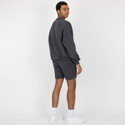 Mens Fleece Shorts - Woodland Grey