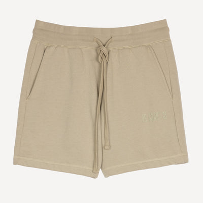 Mens Fleece Shorts - Oatmeal