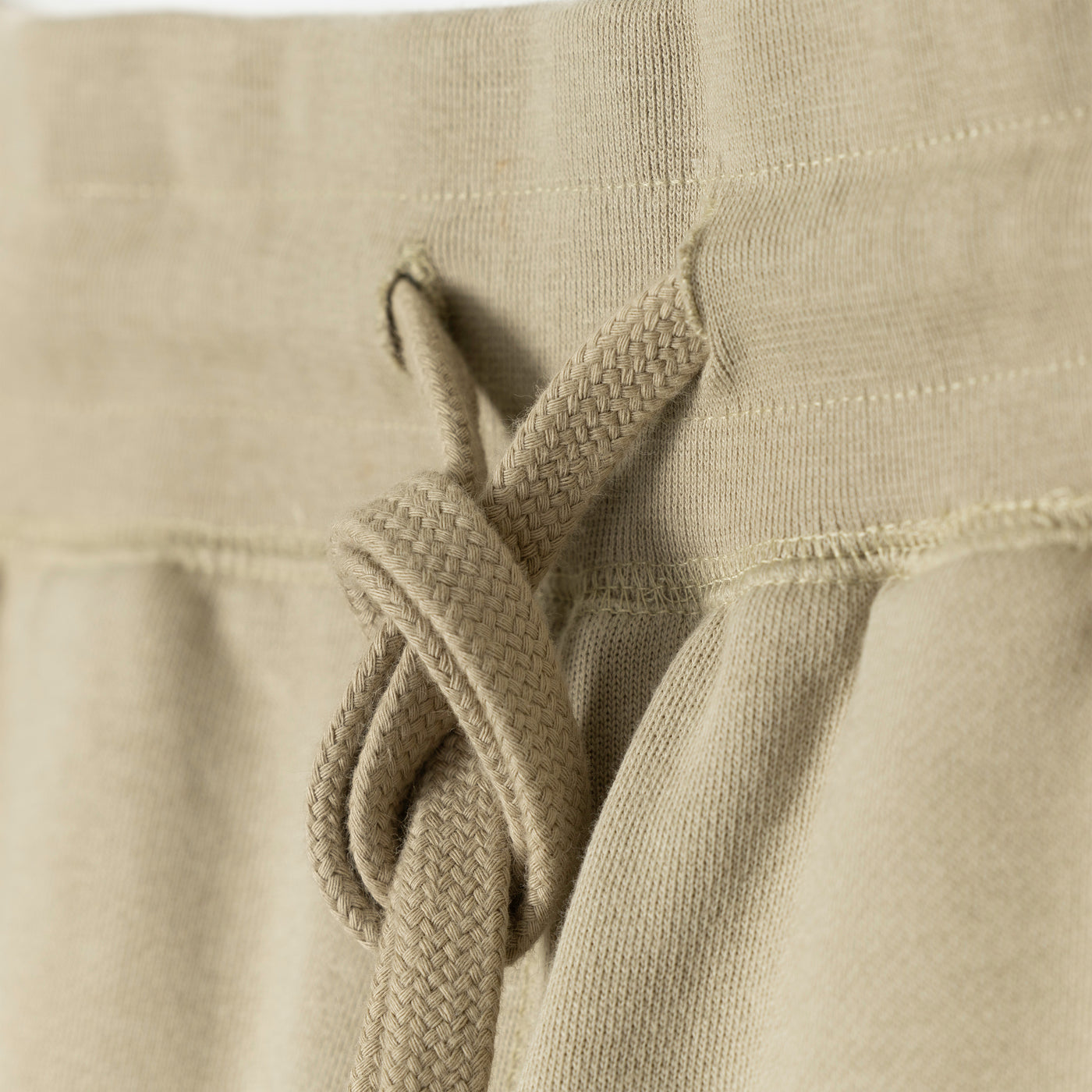 Mens Fleece Shorts - Oatmeal