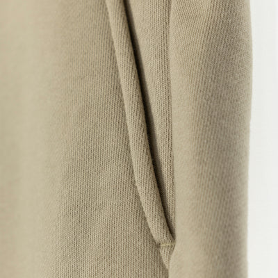 Mens Fleece Shorts - Oatmeal