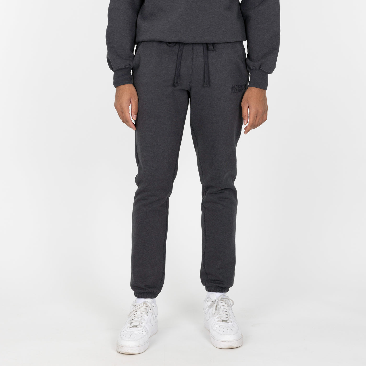 Mens Fleece Jogger - Woodland Grey