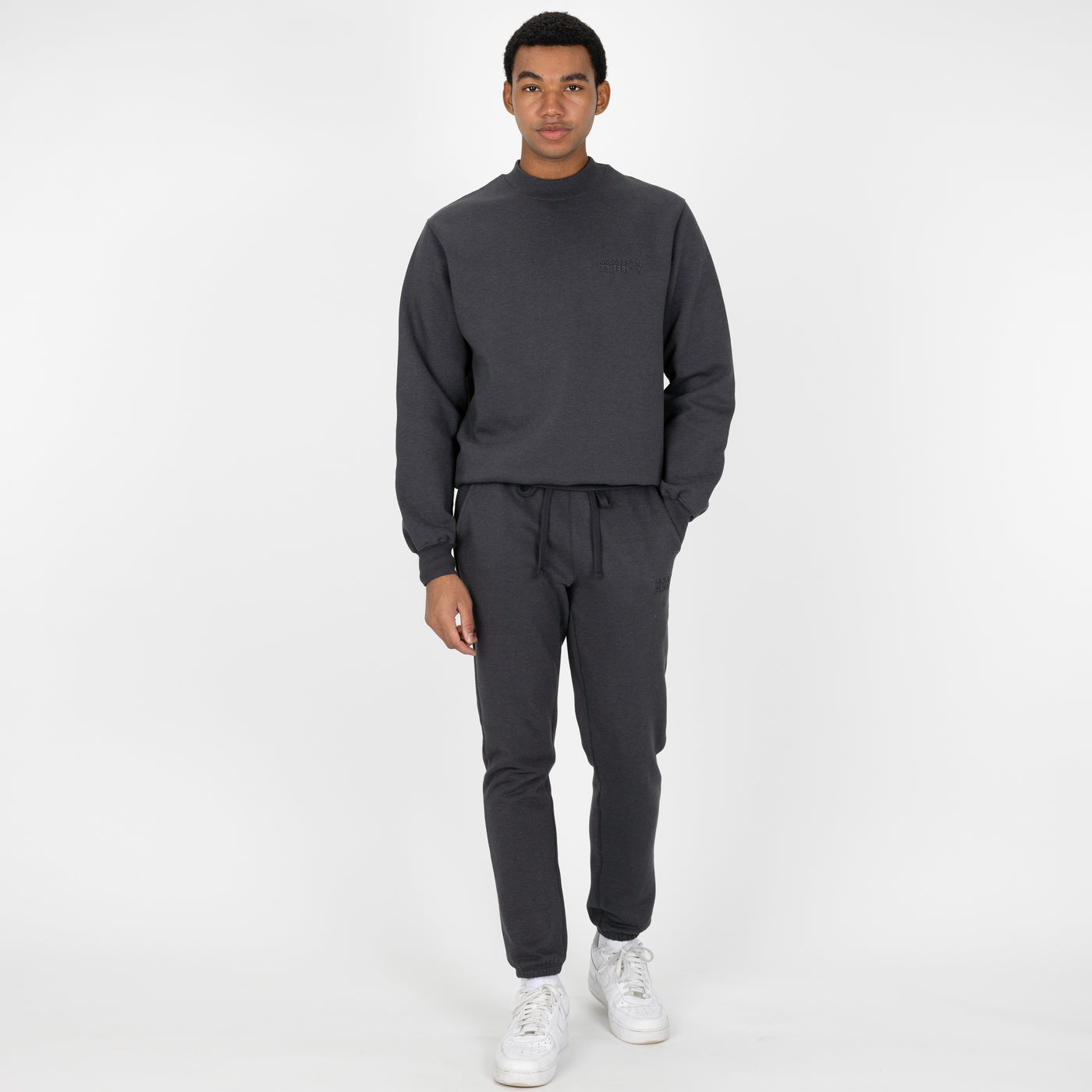 Mens Fleece Jogger - Woodland Grey