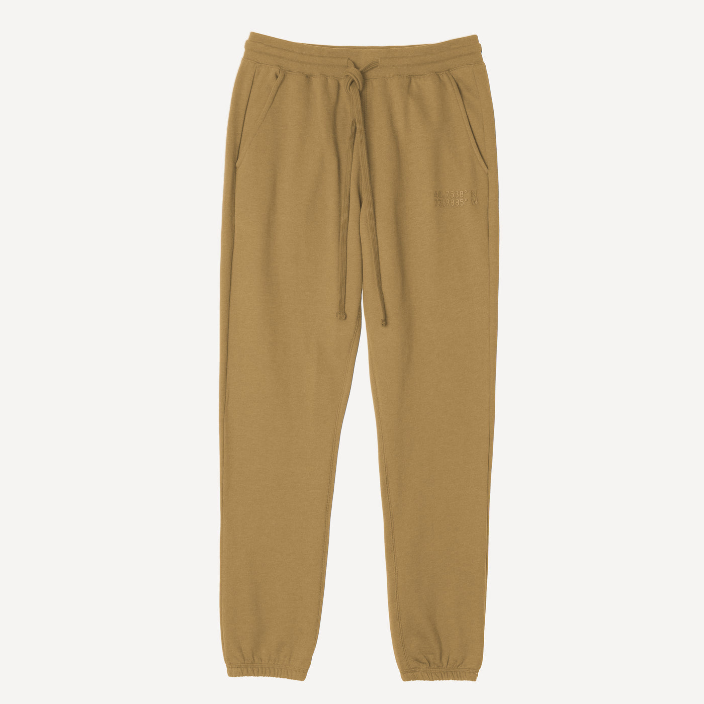 Mens Fleece Jogger - Fennel Seed