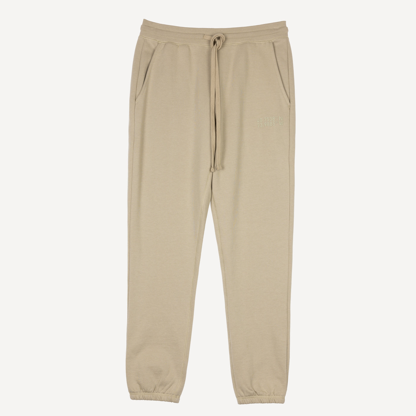 Mens Fleece Jogger - Oatmeal