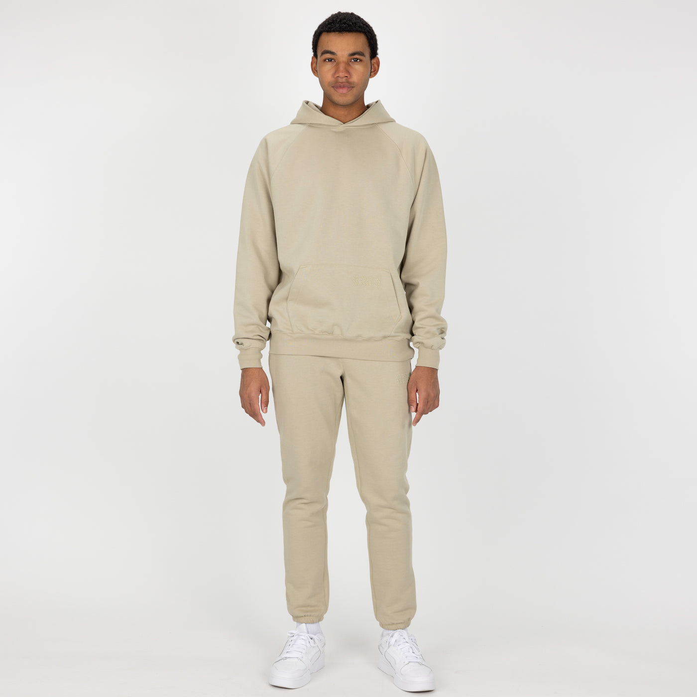 Mens Fleece Jogger - Oatmeal