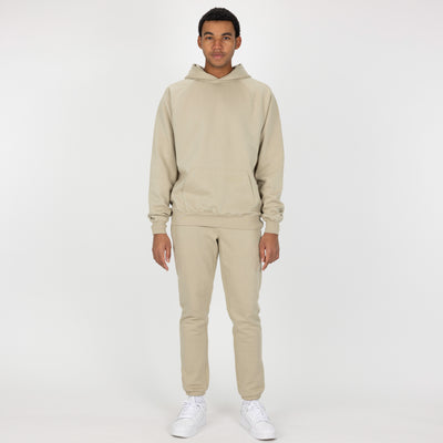 Mens Fleece Jogger - Oatmeal