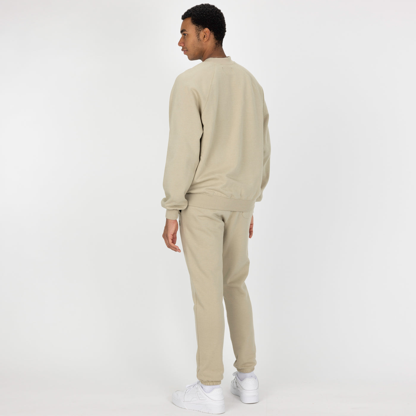 Mens Fleece Jogger - Oatmeal