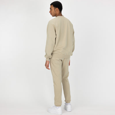 Mens Fleece Jogger - Oatmeal