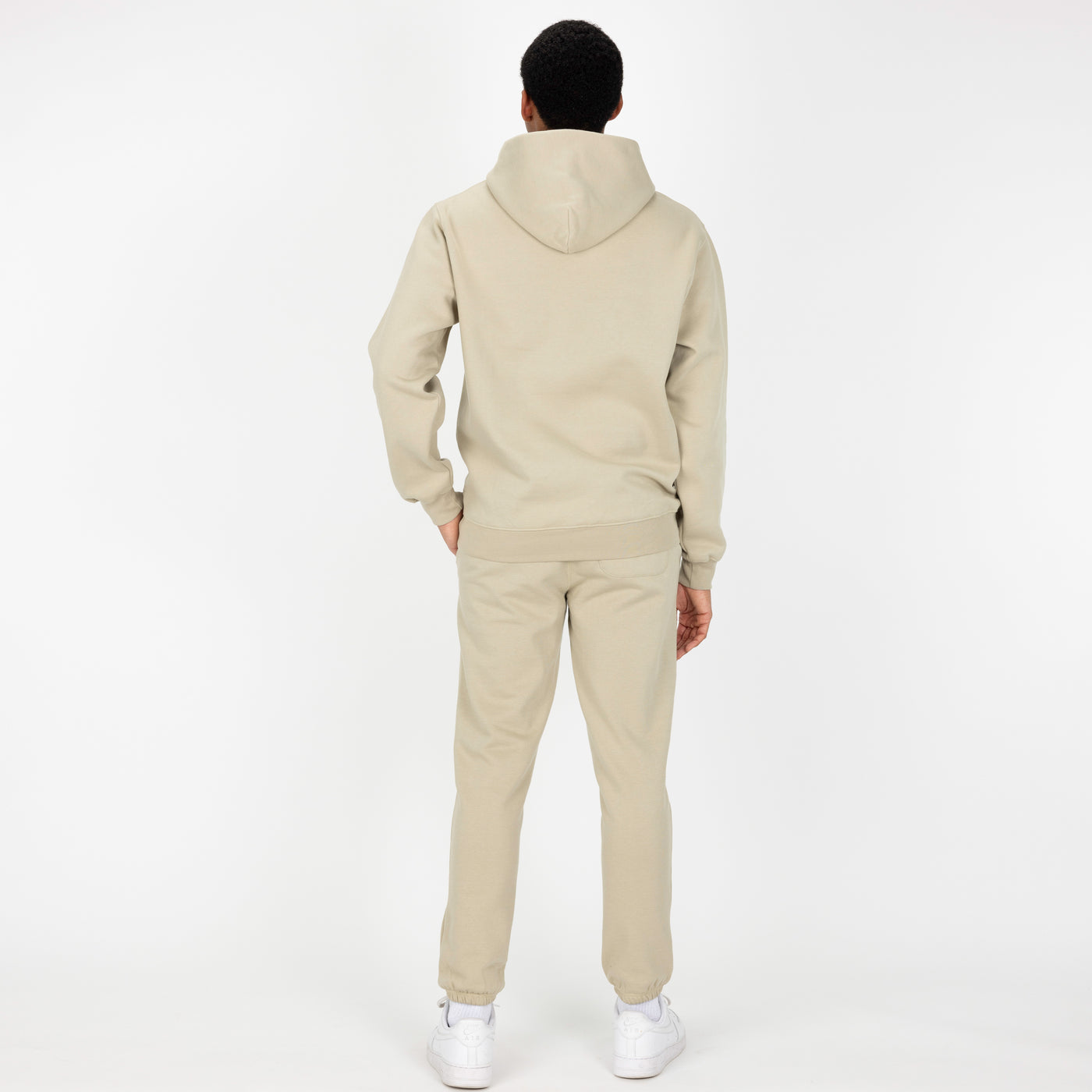 Mens Fleece Jogger - Oatmeal