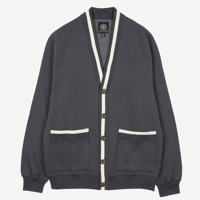 Gender Neutral Fleece Cardigan - Woodland Grey