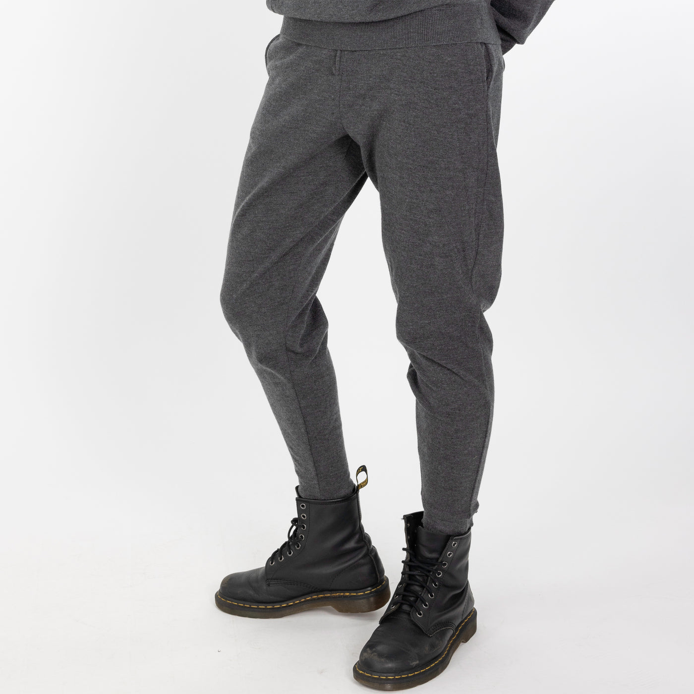 Sweater Knit Jogger - Charcoal