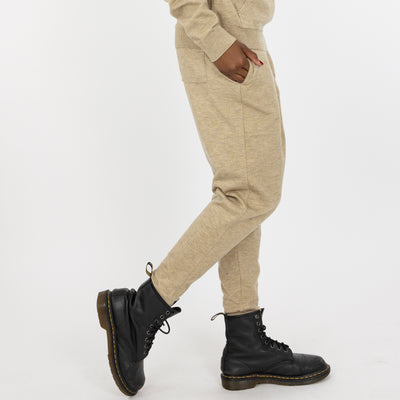 Sweater Knit Jogger - Camel