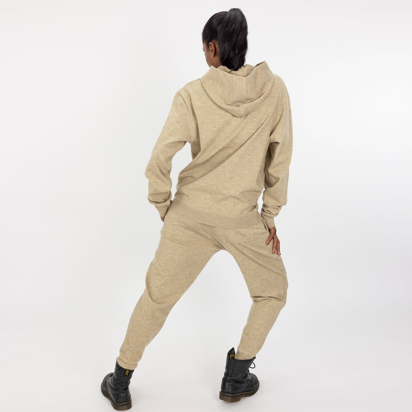 Sweater Knit Jogger - Camel