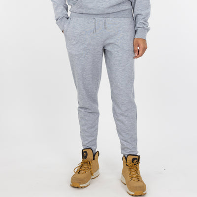 Mens Sweater Knit Jogger - Heather Blue