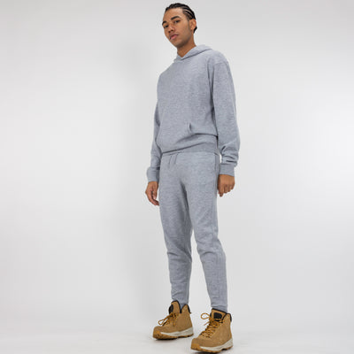 Mens Sweater Knit Jogger - Heather Blue