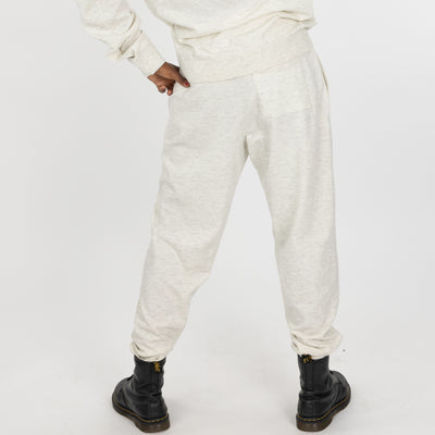 Mens Sweater Knit Jogger - Ivory