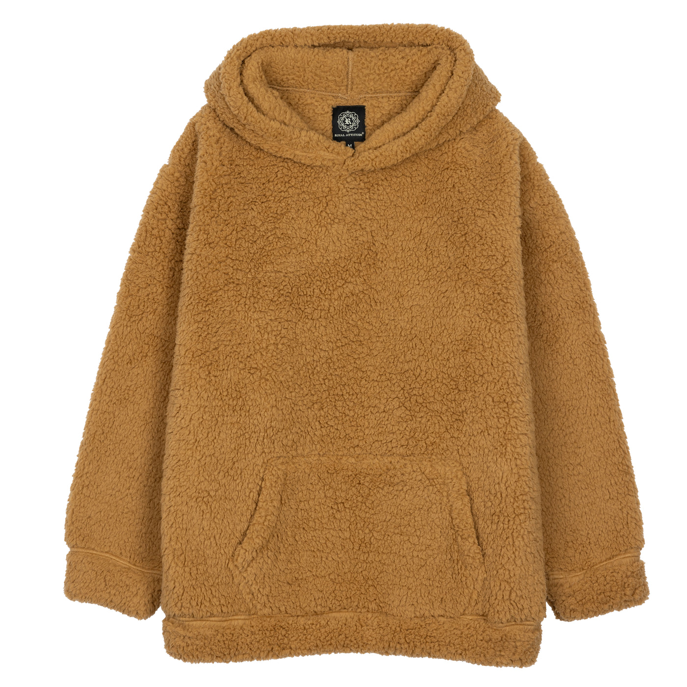 Mens Micro-poly Sherpa Fleece Hoodie - Lark