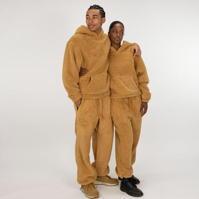 Micro-poly Sherpa Fleece Hoodie - Lark