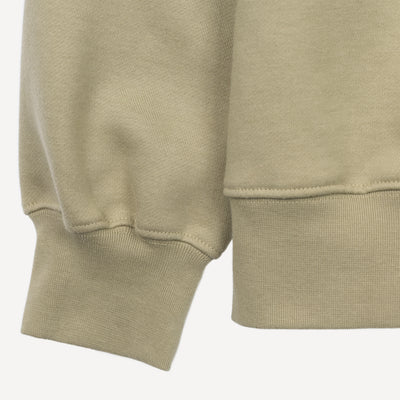 Gender Neutral Oversized Fleece Crew Sweatshirt - Elm