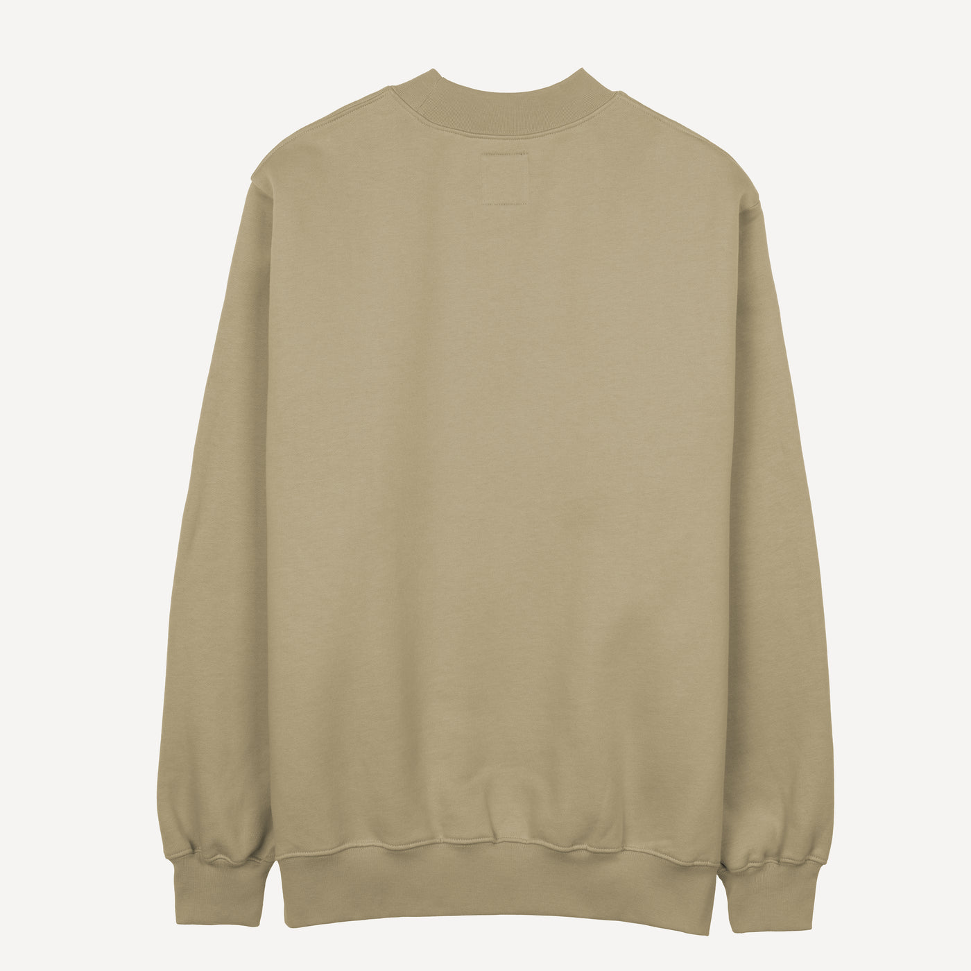 Gender Neutral Oversized Fleece Crew Sweatshirt - Elm