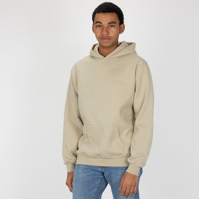 Gender Neutral Oversized Fleece Hoodie - Oatmeal