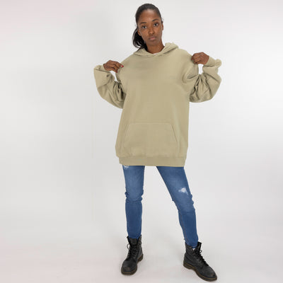 Gender Neutral Oversized Fleece Hoodie - Elm