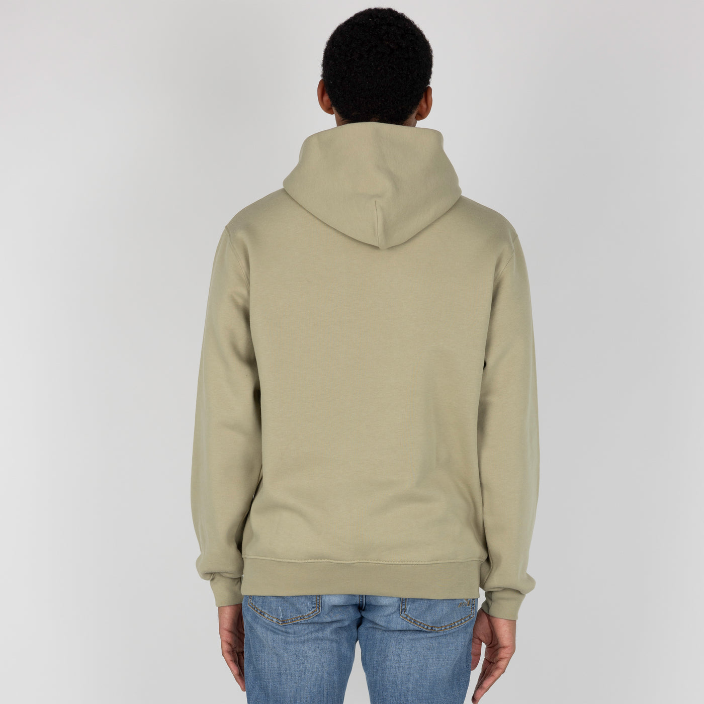 Gender Neutral Oversized Fleece Hoodie - Elm