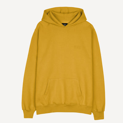 Gender Neutral Oversized Fleece Hoodie - Tawny Olive