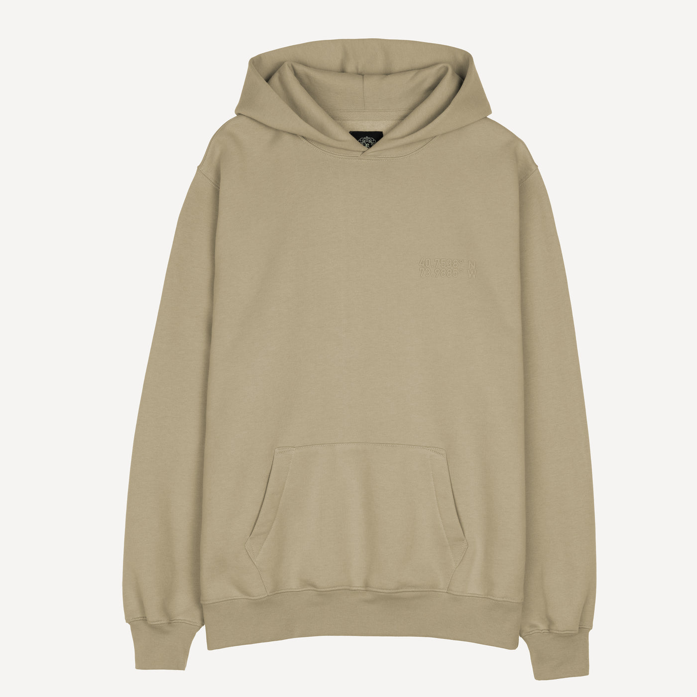 Gender Neutral Oversized Fleece Hoodie - Elm