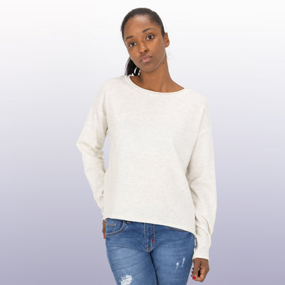 Sweater Knit Pullover - Ivory