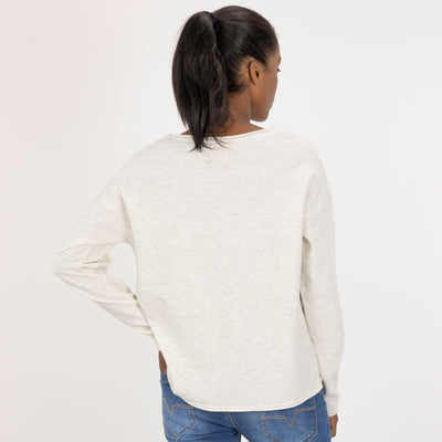 Sweater Knit Pullover - Ivory