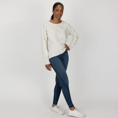 Sweater Knit Pullover - Ivory