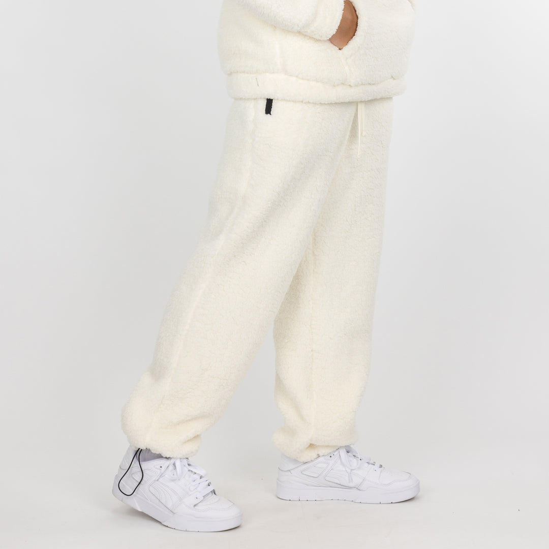 Mens Micro-poly Sherpa Fleece Pants - Egret – Ravelheart