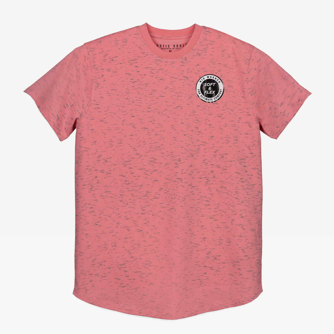 Biowash Printed Flex Tee - Geranium