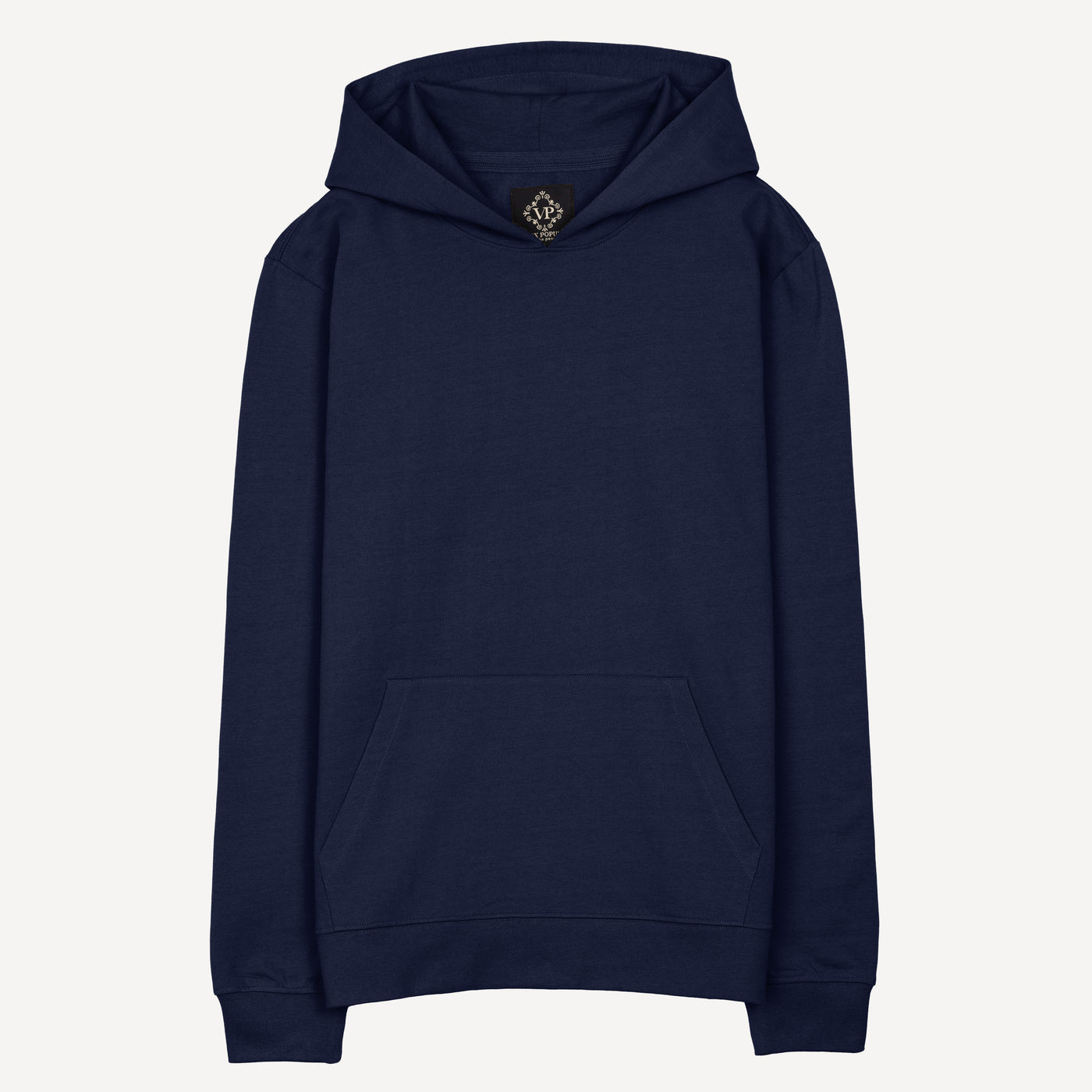 Pullover Hoodie made with 100% Recycled Fiber - Navy